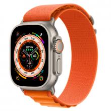Apple Watch Ultra 49mm Orange / Titanium Case