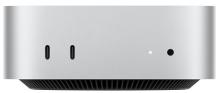 Apple Mac mini M4 2024 (10C CPU/10C GPU), 16 ГБ, 256 Гб SSD, серебристый (MU9D3)