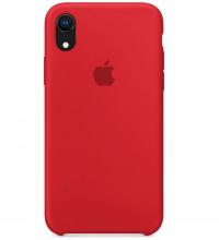 Силиконовый чехол для iPhone XR,цвет красный