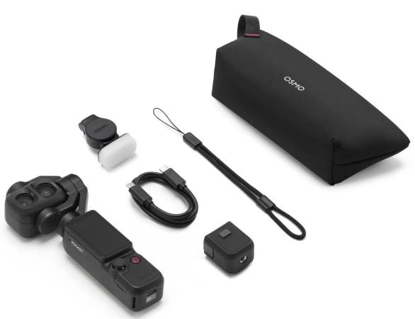 Экшн-камера DJI Osmo Pocket 4P, черный