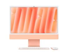 Моноблок Apple iMac 24 Retina 4,5K (M4, 10C CPU/10C GPU, 2024), 16 Гб, 512 Гб SSD, оранжевый