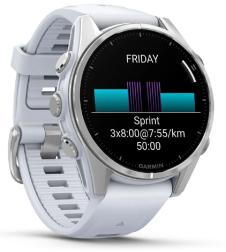 Смарт-часы Garmin Fenix 8 43mm AMOLED, Silver (010-02903-00)