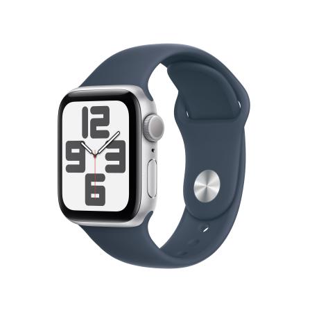 Apple Watch Series 11 42mm Silver Aluminum Case with Sport Band Anchor Blue