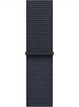 Apple Watch Series 10 46mm Jet Black Aluminum Case with Sport Loop, Ink