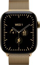 Apple Watch Series 12 46mm Radiant Gold Titanium Case with Milanese Loop Radiant Gold (M/L)