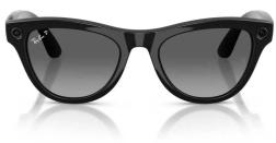 Умные очки Ray-Ban Meta Skyler (Gen2) RW4014 Shiny Black / Polar Gradient Graphite Размер S52 (M)