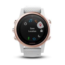 Смарт Часы Garmin Fenix 5S Sapphire Rose Gold / White Band