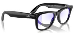 Умные очки Ray Ban Wayfarer RW4008 155-53 Shiny Black/Clear (8056597874816)