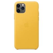 Кожаный чехол для iPhone 11 Pro, лимонный сироп