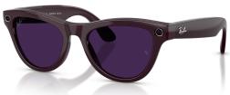 Умные очки Ray-Ban Meta Skyler (Gen2) RW4014 S52 (M), Shiny Mystic Violet /Transitions Amethyst (6701CH52)