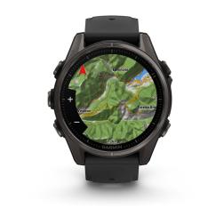 Часы Garmin Fenix 8 43mm Amoled Sapphire Titanium Carbon Gray (010-02903-21/010-02903-28)