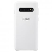 Чехол Samsung Silicone Cover для Galaxy S10 белый