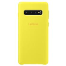 Чехол Samsung Silicone Cover для Galaxy S10 желтый