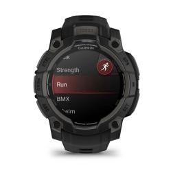 Умные часы Garmin Instinct 3 45mm Amoled Black with Black Band (010-02936-00), черный