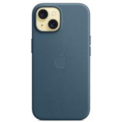 Чехол для iPhone 15 FineWoven Pacific Blue