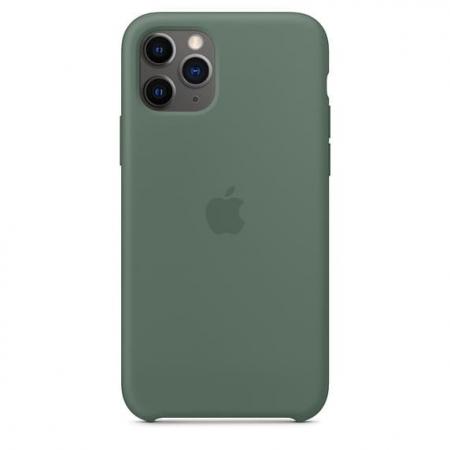 Силиконовый чехол для iPhone 11 Pro Max, цвет «сосновый лес» Силиконовый чехол для iPhone 11 Pro Max, цвет «сосновый лес»
