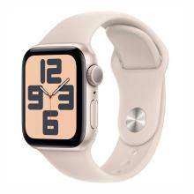 Умные часы Apple Watch SE 2023 GPS 40mm Starlight Aluminium Case with Starlight Sport Band (MR9U3)