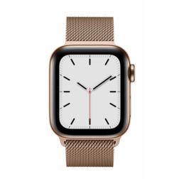 Apple Watch S5 40mm (Cellular) Gold Stainless Steel / Gold Milanese Loop