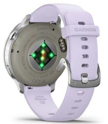 Умные часы Garmin Venu 4 41mm, Silver with Periwinkle Silicone (010-03013-41) HK